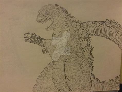 Shin Gojira Sketch By Kidkaiju2001 On Deviantart