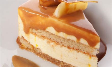 Receta de Tarta semifría de mousse de pera y toffee de castaña Bruno