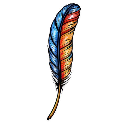 Download Tribal Feather Tattoo Design Png 05042024
