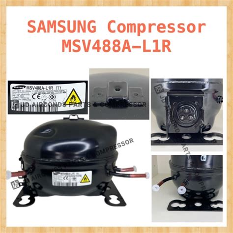 SAMSUNG Refrigerator Compressor MSV488A-L1R R600a Inverter ; For Model ...