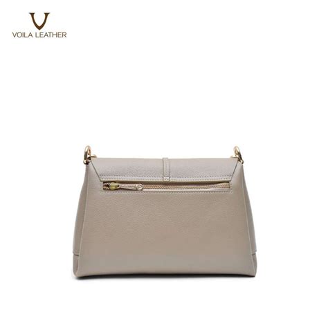 Tote Sling Kulit Asli Voila Liliane Novo Nude Voila Leather