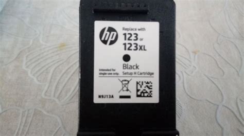 Картридж HP F6V17AE № 123 черный — купить по низкой цене в интернет ...