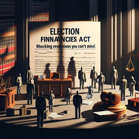 Election Finances Act: Shocking Revelations You Can't Miss ...