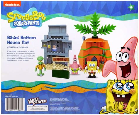 Spongebob Squarepants Snap Switch Bikini Bottom House Construction Set Well Played Toys Toywiz