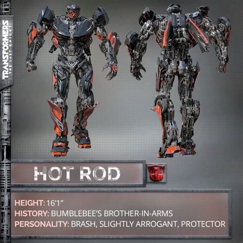 Hot Rod Es El Nuevo Autobot De Transformers The Last Knight Codigo Geek