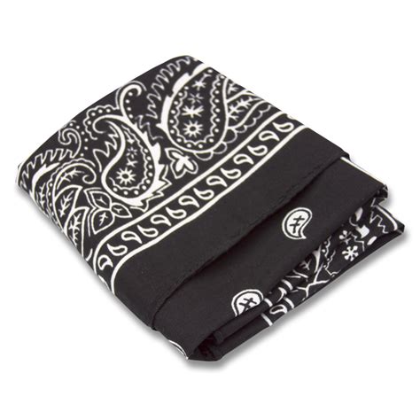 Paisley Bandanas Pb2001 Black Dz Bandanas Black 900 Wholesale