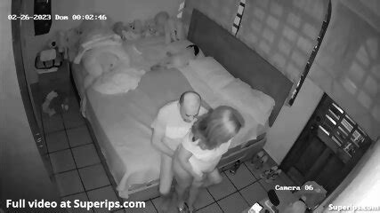 Ipcam Horny Old Parents Fuck In Their Bed