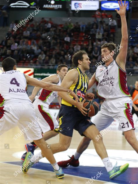 Istanbul Fenerbahces Croatian Pivot Bojan Bogdanovic Editorial Stock