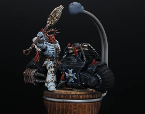 WIP - Chaplain on Bike : r/BlackTemplars