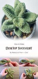 Beautiful Succulent Free Crochet Ideas Carolinamontoni