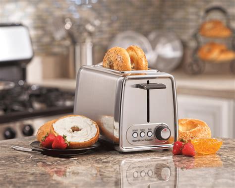 Hamilton Beach 22791 Modern Chrome 2 Slice Toaster Kitchen