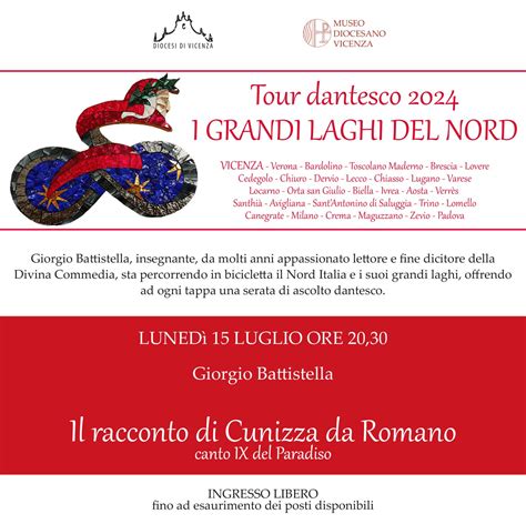 Tour dantesco 2024: I GRANDI LAGHI DEL NORD | Museo Diocesano di Vicenza