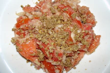 Египетский салат с хурмой - пошаговый рецепт с фото