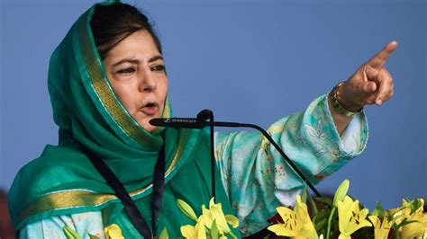 Mehbooba Mufti Launches Poll Campaign Says Entire Kashmir Has Been