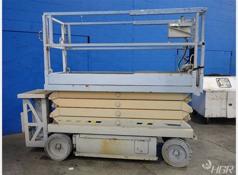 Used Man Lift Scissor Lift Hgr Industrial Surplus