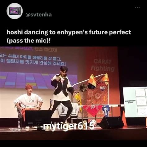 SEVENTEEN Hoshi Dancing To Future Perfect Pass The MIC By ENHYPEN