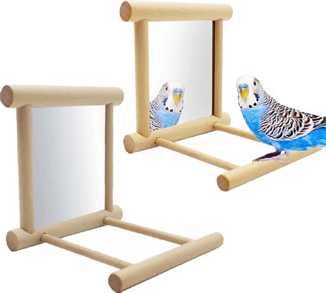 Lot De Miroirs Pour Oiseaux Balan Oire Oiseaux Jouet Pour