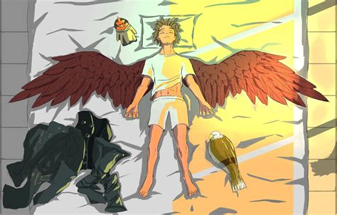 Wallpaper Bird Wings Guy My Hero Academia Boku No Hero Academy My