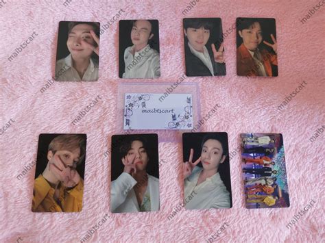 BTS BE Deluxe Edition Lucky Draw Photocards Grammy Edition M2U