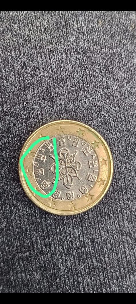 Portugal 1 Euro S Greskom