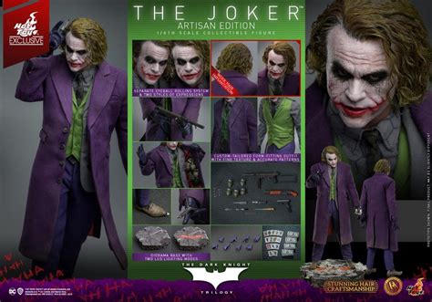 Hot Toys Hottoys蝙蝠俠三部曲TDKT Batman 小丑 The Joker 比例珍藏人偶 DX AE DX AE 植髮版 香港限量 套