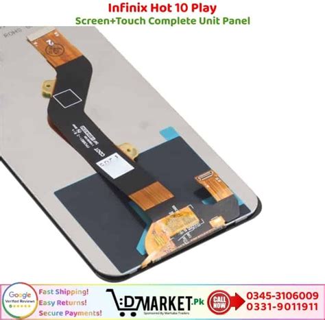 Infinix Hot Play LCD Panel Unit Combo Exclusive