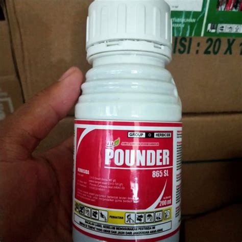 Jual Pounder Sl Herbisida Seistemik Selektif Ml Tanaman Berdaun