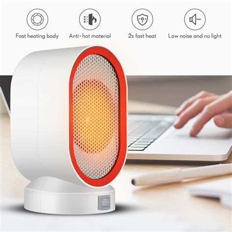 Cahot Mini Electric Heater Portable Home Heating Fan 400w Miniature Low Power Small Sun Heating