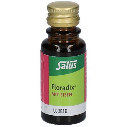 Salus Kräuterblut Floradix mit Eisen 15 ml Shop Apotheke