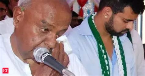 Sex Scandal Deve Gowda Asks His MP Grandson To Return Immediately Face Law The Economic Times