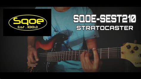 Sqoe Sest210 stratocaster demo - Umagang kay ganda (Bamboo) - YouTube