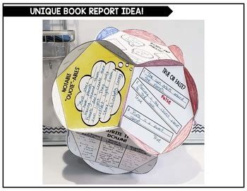 Nonfiction Dodecahedron Book Report By Create Abilities Tpt