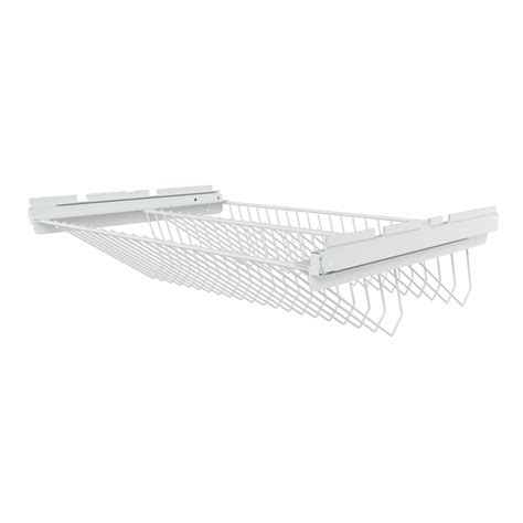 Выдвижная обувница белого цвета 600 мм - гардеробные системы Титан GS ...