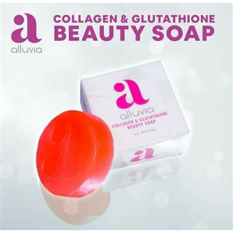 Jual Collagen Soap Alluvia 50gr 20gr Shopee Indonesia