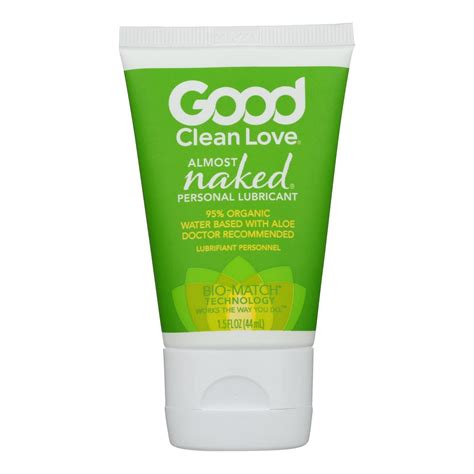 Good Clean Love Personal Lubricant Organic Naked F