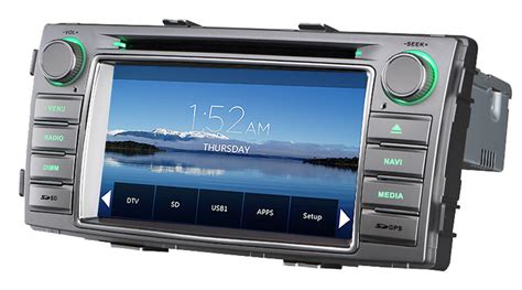 Autoradio GPS Toyota Hilux Depuis 2012 Licence GPS Officielle Sygic