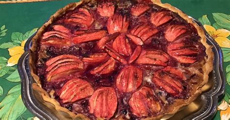 Tarte Aux Pommes Et Fruits Rouges P Te Bris E Peautre Cr Me De Citron