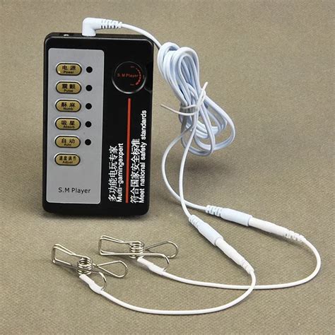 Sets Sex Medical Toys Metal Electro Shock Nipple Clamps Clips Host Needle Wires Electro