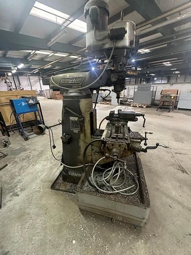 Used Bridgeport Series Br J Manual Turret Milling Machine For Sal