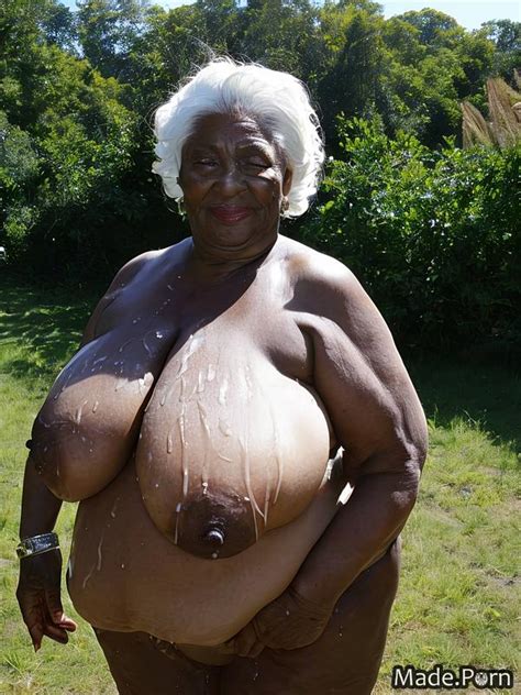 Porn Image Of African American Ssbbw 90 Bbw Close Up Fat Gigantic Boobs Created By AI