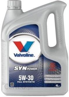 Valvoline Synpower 5W30 4l - opinie i ceny na Ceneo.pl