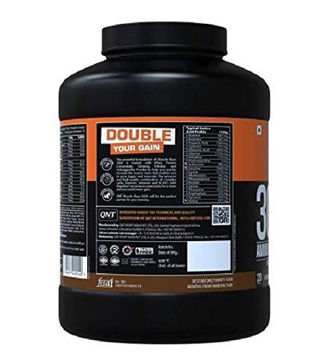 Qnt 3000 Muscle Mass Weight Gain, 3 kg (6.6lbs), Prescription at Rs ...