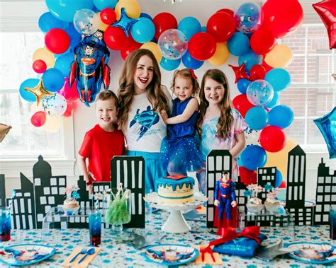 Superman Birthday Party By Jessica Grant