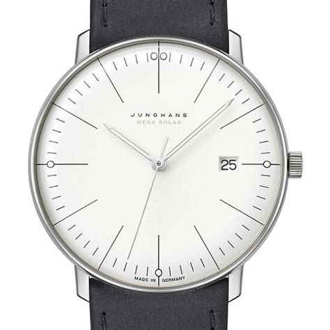 Junghans Max Bill Mega Solar Multifrequenz Funk Solar Uhr