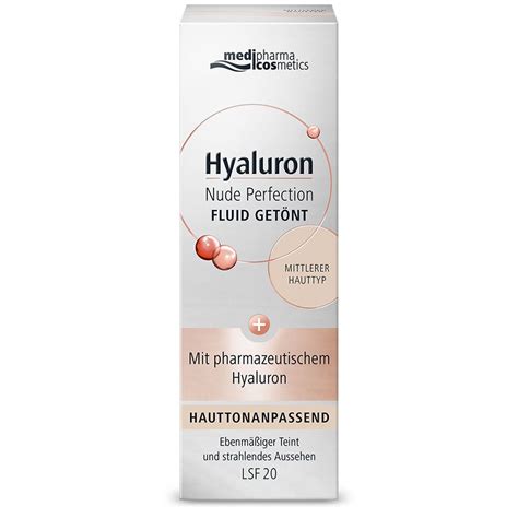 Medipharma Cosmetics Hyaluron Nude Perfection Fluid Get Nt Lsf Mittlerer Hauttyp Ml Shop