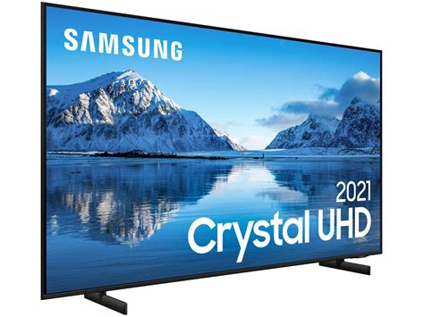 Smart TV 60” Crystal 4K Samsung 60AU8000 Wi-Fi - Bluetooth HDR Alexa ...