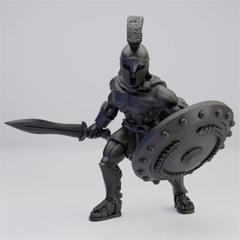 Hot Goblin スパルタン戦士ミニチュア ホットゴブリン 剣と盾 ギリシャ風