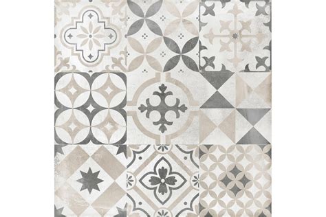 Керамогранит LB CERAMICS Цемент стайл (многоцветный орнамент; 45x45 см ...
