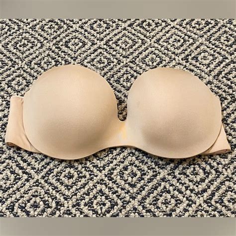 Chantelle Intimates Sleepwear Guc Chantelle B Nude Strapless Bra Poshmark