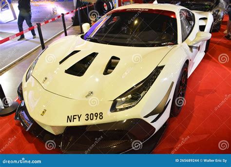 Ferrari F8 At Manila International Auto Show In Pasay Philippines